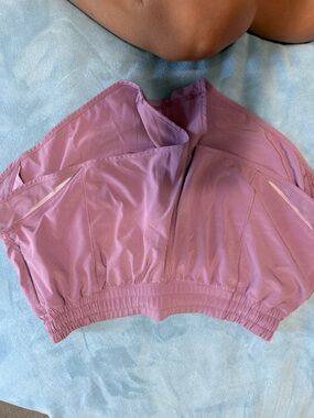 lululemon athletica Lilac Athletic Cropped Top